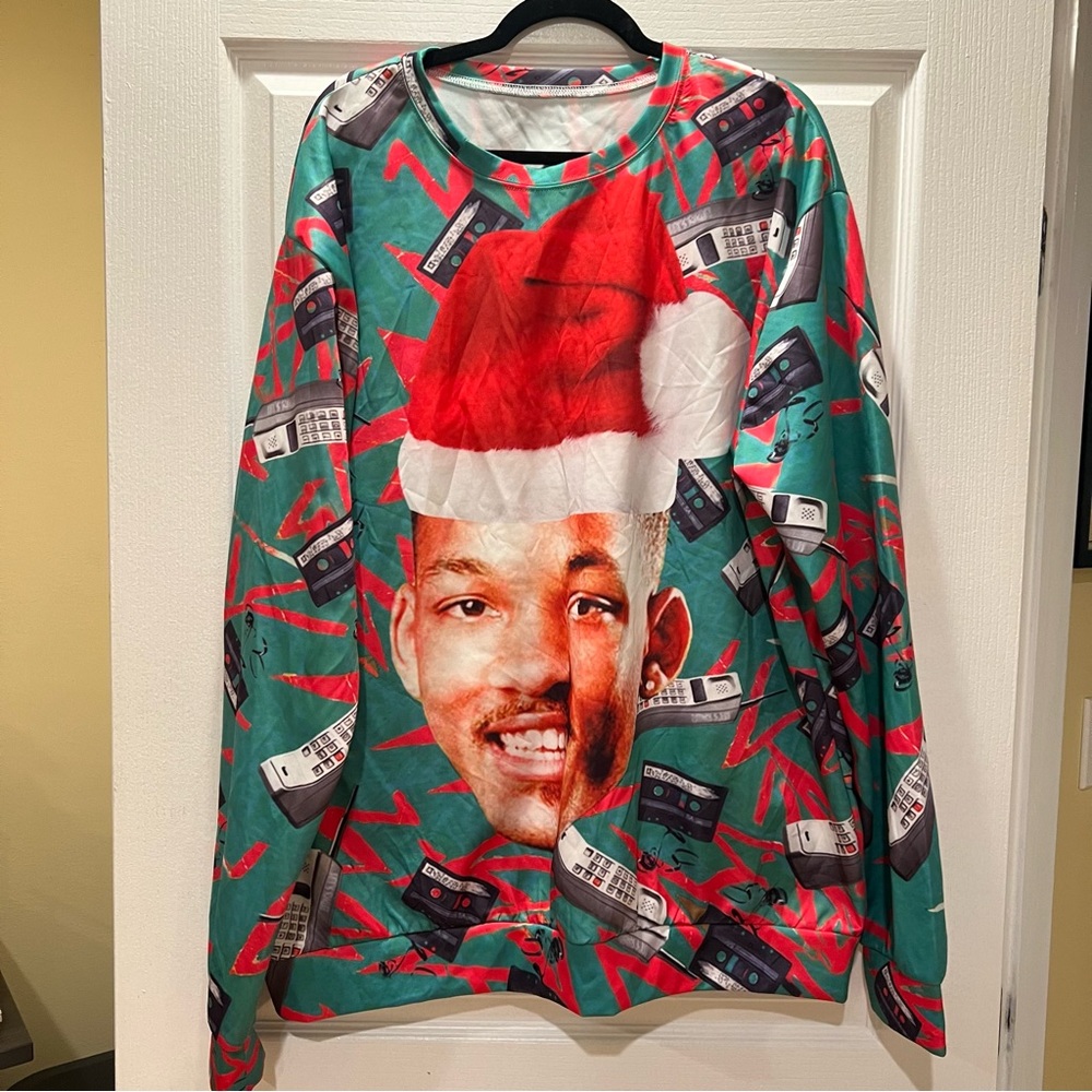 Fresh Prince Christmas Swearer size xxl